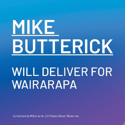 Mike Butterick for Wairarapa