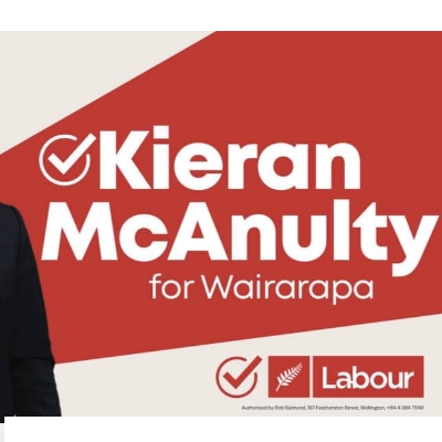 Kieran McAnulty for Wairarapa
